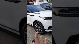 2021 Range Rover Velar INSANE Interior Features [upl. by Ardnassak]