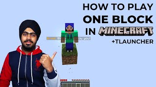 How to play Oneblock in Minecraft 119 with Friends [upl. by Wills]