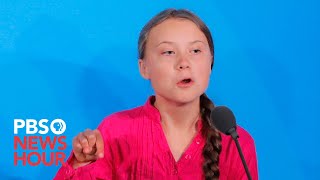 WATCH Greta Thunbergs full speech to world leaders at UN Climate Action Summit [upl. by Haisej]