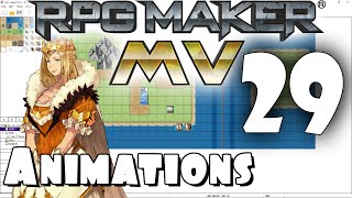 RPG Maker MV Tutorial 29  Animations [upl. by Nojad301]