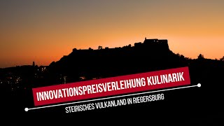 Innovationspreisverleihung Kulinarik  Vulkanland Steiermark  Styria  Austria  vulkantvat [upl. by Gen602]