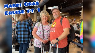 Carnival Mardi Gras Cruise Part 1 [upl. by Dranik]