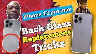 iPhone 13 pro max Back Glass Replacement DETAILED [upl. by Carew]