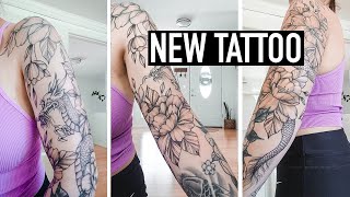 FULL SLEEVE TATTOO  Vlog [upl. by Eyssej]