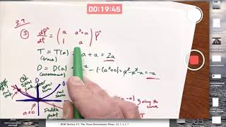 Diff Eq amp Linear Alg Class Trace Determinant Plane Bifurcation Problem Change Coordinates Matrix [upl. by Tatianna]