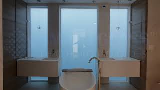 Switchable Smart Glass for Residential Bathroom in New Jersey [upl. by Meneau]