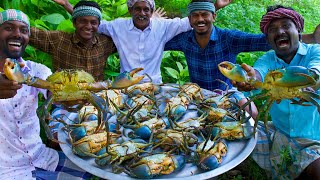 KING SIZE CRAB  2Kg Crabs  Samba Nandu  Traditional Crab Gravy  Big Size 20 Crab  Cooking Crab [upl. by Ailime47]