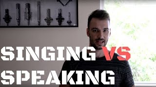 Vocal Tips For Beginners Singing Vs Speaking Voice  MSM [upl. by Haile731]