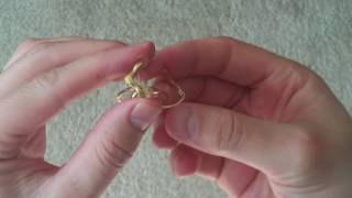 How to put together a 4piece Puzzle Ring [upl. by Bledsoe]