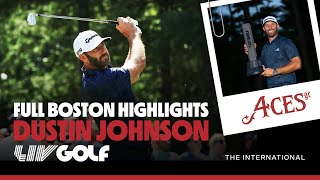 Dustin Johnsons Full Highlight Compilation  Invitational Boston [upl. by Armillas]