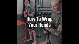 How to Wrap Your Hands for Boxing  TITLE Boxing Club [upl. by Aecila]