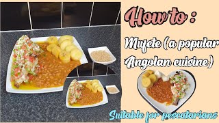 Mufete  Angolan Cuisine [upl. by Onitnelav664]