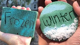 1 Hour Satisfying Floral Foam Crushing Compilation No Music ASMR [upl. by Agem]