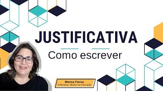 Como escrever a justificativa do seu TCC passo a passo [upl. by Isobel]