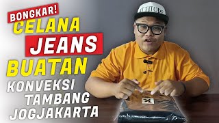 CELANA JEANS BUATAN KONVEKSI TAMBANG SEKEREN INI [upl. by Priest]