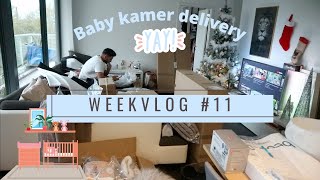 De baby kamer wordt geleverd 😱 amp we gaan verhuizen 🏡  Weekvlog 11 [upl. by Aila]