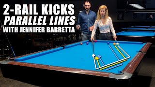 2 Rail Cushion Kicking System  Pool Coaching [upl. by Proffitt903]