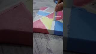 Masking Tape Art  Mixing Colors  Peeling Mask Tape shorts satisfyingvideo colors  Arts By Ams [upl. by Gilberto462]