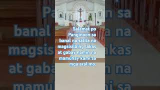 Purihin Natin ang Dios Tuwina Godbless Us All yt fyp prayer [upl. by Ruhnke]