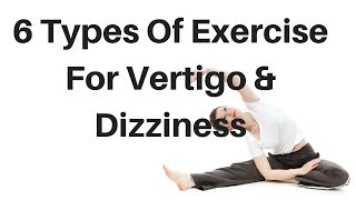 Vertigo Exercises  6 Types Of Exercise For Vertigo amp Dizziness [upl. by Donata]