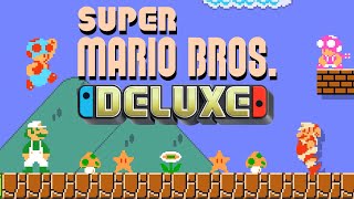 Super Mario Maker 2 Super Mario Bros FULL GAME Super World [upl. by Omero]