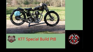 KTT Velocette Special Build Pt8  Frame Mods continued [upl. by Marcelline780]