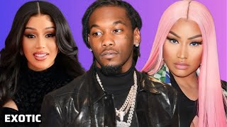 Offset threatens Man Trying To Hit on Cardi B‼️Nicki Minaj Confirms pink Friday 2 ERA ending☕️😫 [upl. by Scotney]