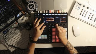 Maschine MK3  Making another sampled hiphop beat [upl. by Garv477]