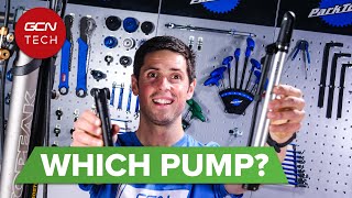 How To Choose A Bike Pump  GCN Tech Monday Maintenance [upl. by Emerald]