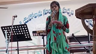 Gadachina kalamantha song by Alekhya Deva✨💫jesussongstelugu Birthday withgratitude october27th✨ [upl. by Myrtia]