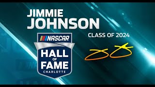 Jimmie Johnsons full NASCAR Hall of Fame speech [upl. by Pokorny]