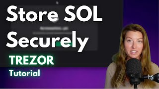 Easily Store SOL on Trezor in Seconds LIVE Tutorial [upl. by Gelhar]