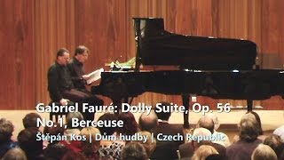 Dolly Suite Op 56 Gabriel Fauré  No1 Berceuse  č1  PianoKos [upl. by Irrabaj]