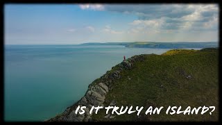 Is it really an Island  Dinas Head  Pembrokeshire Coast Path  Pembrokeshire  Wales [upl. by Cence]