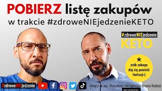 Jesteś na zdroweNIEjedzenieKETO  Pobierz listę zakupów w opisie👍✌😁 [upl. by Edholm556]