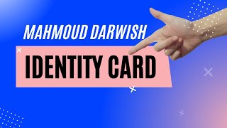 Mahmoud Darwishs  Identity Card [upl. by Larisa]