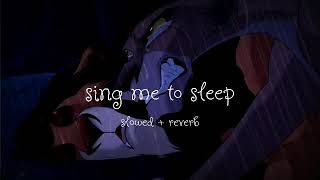 sing me to sleep  slowed  reverb [upl. by Zachery983]