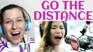 KATRINA VELARDE  GO THE DISTANCE  WISH   REACTION [upl. by Mihsah]