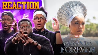 Black Panther Wakanda Forever Official Trailer Reaction [upl. by Page]