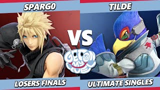 GOML 2023 Losers Finals  Tilde Falco Vs Spargo Cloud Smash Ultimate  SSBU [upl. by Gnirps]