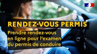 Rendezvous Permis  prendre rendezvous en ligne pour l’examen du permis de conduire [upl. by Tubb]