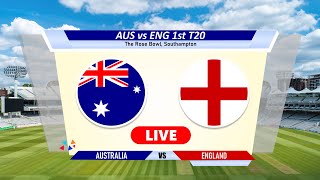 🔴Aus vs Eng Live  T20 Match  Australia vs England Live Cricket Match Today Score amp Commentary [upl. by Nobell]