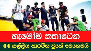 කල්ලියේ මුල්ම රැප් එක  44 කල්ලිය  Kalliya 44  Sinhala Rap Sri lanka  New Sinhala Rap Collection [upl. by Olshausen843]