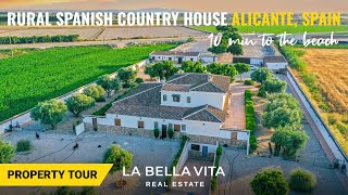 🇪🇸 Rural Spanish Cortijo FOR SALE in Dolores Costa Blanca South Alicante Spain 🌊  13 500 m2 [upl. by Yeargain510]