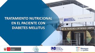 TRATAMIENTO NUTRICIONAL EN EL PACIENTE CON DIABETES MELLITUS [upl. by Anahpets]