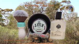 SOTD s337a  Jack the Barber Shave Cream  Billy Goat “Valencia” 2655 Motherlode  Yaqi Romulus SE [upl. by Tilden]