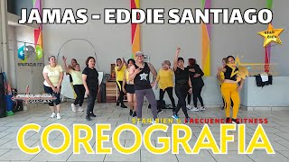 JAMAS  EDDIE SANTIAGO  SALSA  COREOGRAFIA FT DAVID DOMINGUEZ [upl. by Rollo]