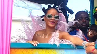 Rihanna Living Her Best Life at CROP OVER 2019 In Barbados On KADOOMENT DAY Stops To Visit Family [upl. by Eshman720]