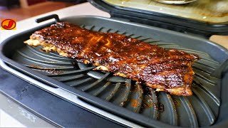 Grilled Ribs Ninja Foodi XL Grill  Ninja Foodi Smart Xl Grill recipes [upl. by Merritt]