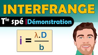 ⭐ Démonstration formule de linterfrange  Interférences  terminale spécialité  Ondes [upl. by Omsoc534]